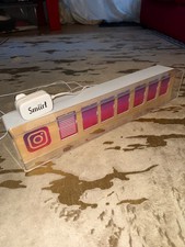 Smiirl Social Media Follower 7 Digit Counter Display Stand 