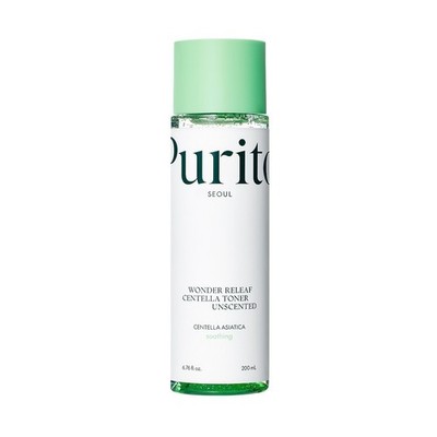 PURITO Seoul Wonder Releaf Centella Toner Unscented 200mL (+ Free Gift)