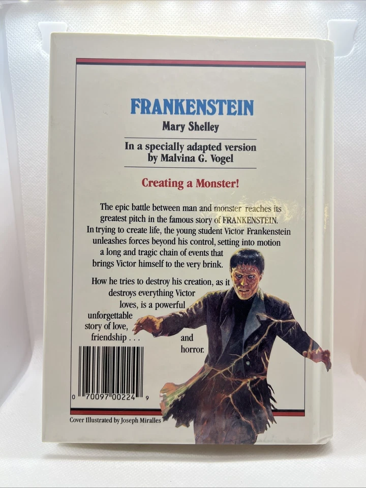 Frankenstein by Mary Shelley Hardcover. Great Illustrated Classics: Baronet Book - Image 2 of 4