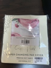 Copper Pearl Diaper Changing Pad Cover Bloom