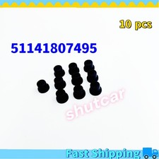 10pcs 51141807495 Grommets For Hood Trunk Emblem Same As Dealer Fits For Bmw