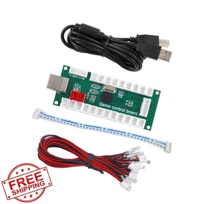 SJ@JX USB Arcade Encoder Zero Delay Joystick Controller MAME HAPP