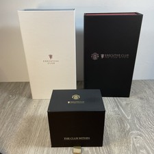 Official Manchester United Executive Club Membership Gift Boxes EMPTY