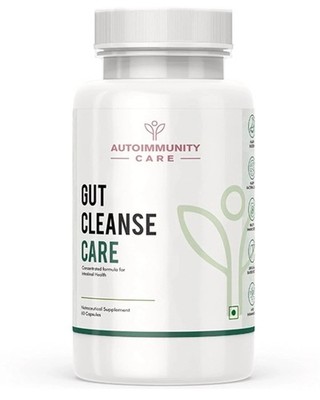 Autoimmunity Care Gut Cleanse | Berberine HCL & Herbal Blend Gut Health 60Caps