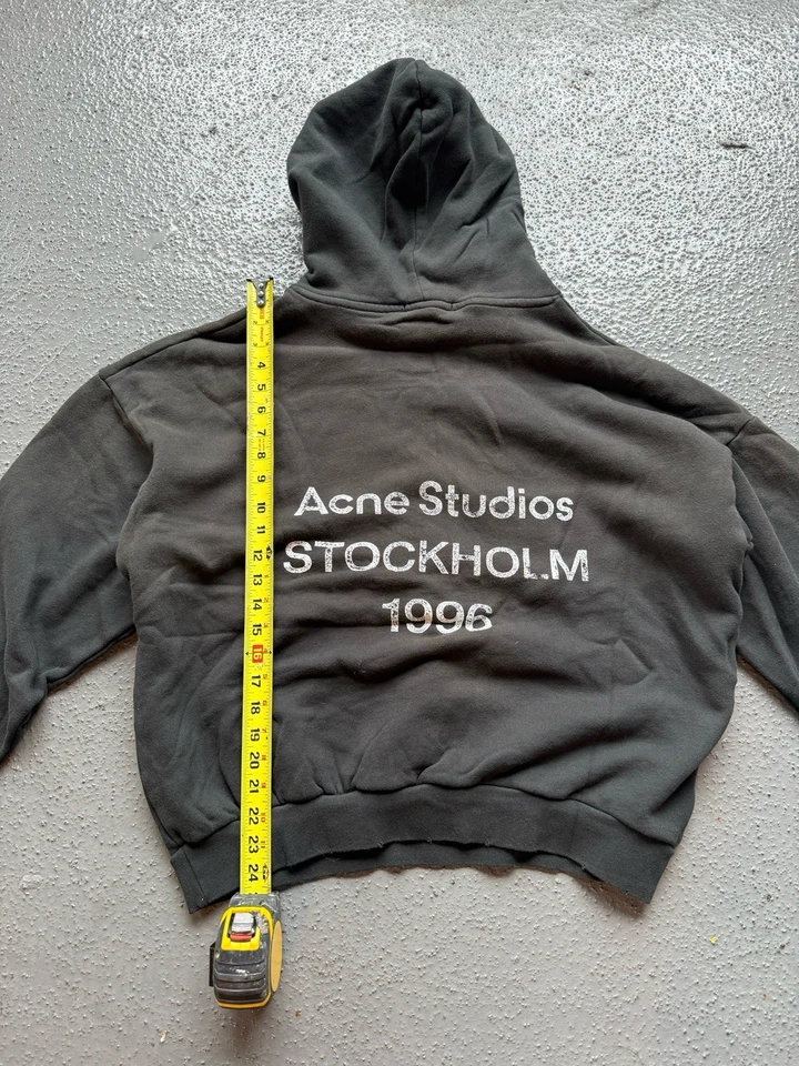 Acne Studios Hoodie Size Small Black - Image 4 of 4