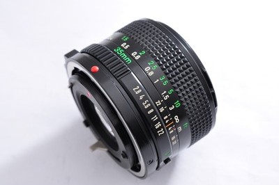 Near MINT] Canon New FD NFD 35mm f/2.8 MF Wide Angle Lens From