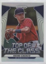 2020 Panini Prizm Top of the Class Silver Prizm Keoni Cavaco #TOC-13 07rd