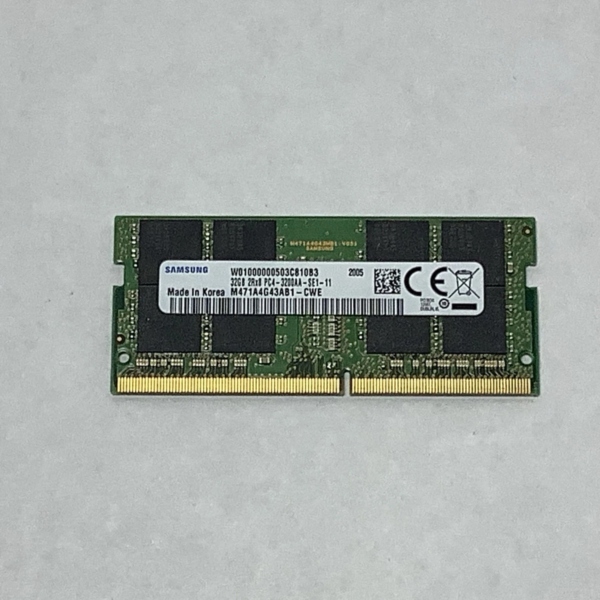 Samsung DDR4 SDRAM 32 GB Total Capacity Memory (RAM) for sale - eBay
