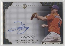 2015 Topps Tribute Auto Black 39/50 George Springer #TA-GSP Auto 8k4