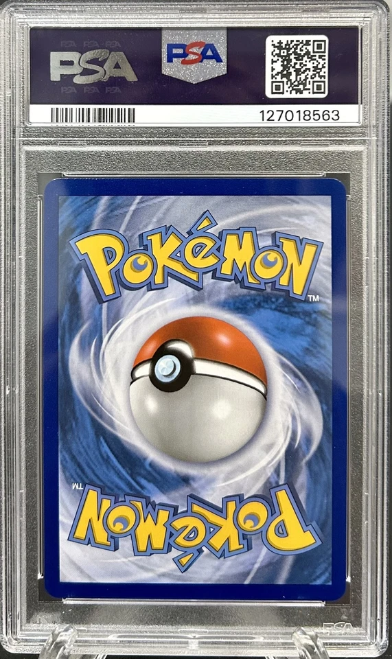 2017 Pokémon Crimson Invasion Gyarados FA 112/111 Secret Rainbow Rare PSA 10  - Image 2 of 2