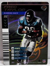 2001-02 NFL Showdown 1st Edition - Fred Taylor #201 - Jaguars