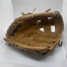 Franklin Field Master Vintage Youth Baseball Glove RHT 9.5    Leather Laced 4609