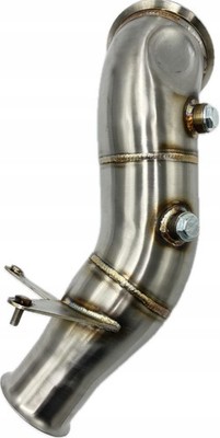 Edelstahl Downpipe Decat für BMW 3er F30 F31 F34 335i N55 3.0L SS304 CNC 70mm