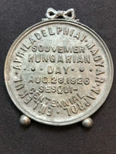 1926 U.S. Sesqui-Centennial Exposition, August, 28, 1926 Hungarian Day Souvenir