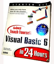 Sams' Teach Yourself Visual Basic 6 in 24 Hours (Teach Yourself) - paperback...