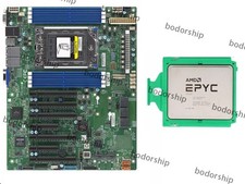 Supermicro H12SSL-i ATX DDR4 Server Motherboard With AMD EPYC 7502 32 Cores CPU