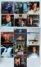 Laserdisc Lot Of 13 Various 80's and 90's Titles Untested Sold As Is