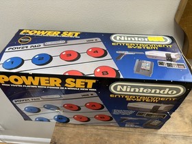 NES Power Set Nintendo Entertainment System CIB Power Pad Console Cables Zapper