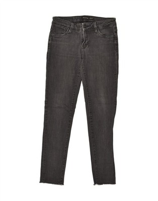 Massimo Dutti Damen Skinny Jeans W26 L26 schwarz BE52