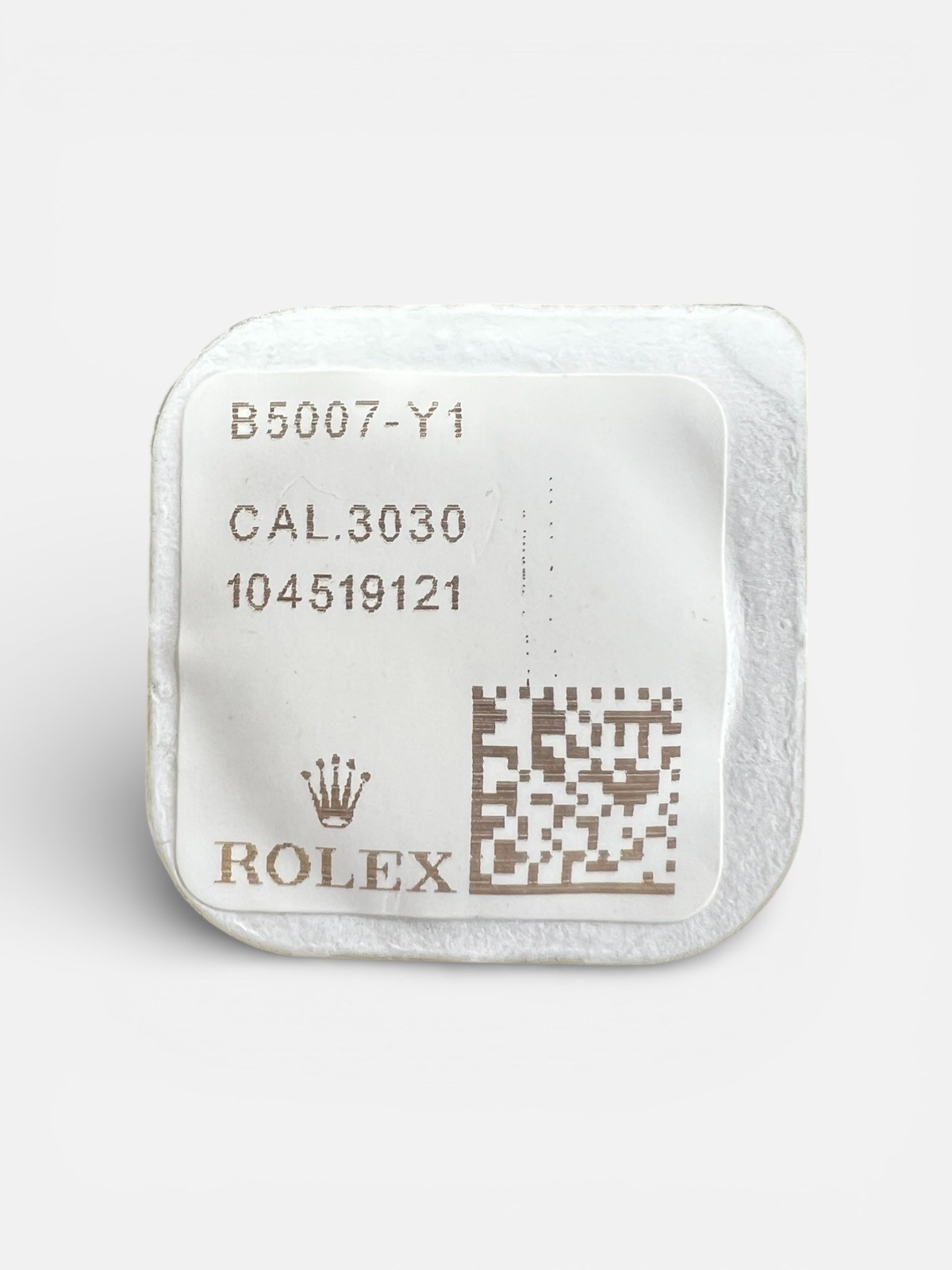 Rolex Cal 3030 Barrel Arbor Part 5007 - Ricambio Originale