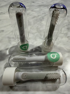 #ad #ad QUIP Electric Toothbrush Lot Of 4 Adult Brush Head Refill Replacements New $15.99