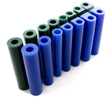 Blue Green Wax Ring Tube Molds for Jewelry Casting Carving Engraving