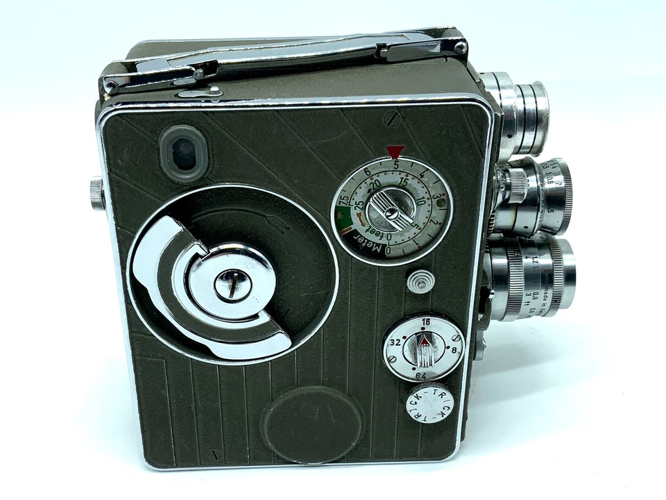 Braun Nizo Heliomatic 8 S2R Caméra De Film Avec Xenar 39Mm 1:2.8 - Bild 4 von 4