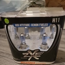 Sylvania Silverstar Zxe H11 Halogen Headlight Bulbs 2 Pack Xenon New Sealed Sylvania Silverstar Zxe H11 Halogen Headlight Bulbs 2 Pack Xenon New Sealed