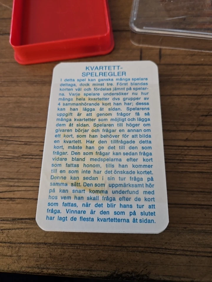 Juego de cartas vintage Tomtar Gnomos Piatnik nuevo en paquete Foto 4 de 4