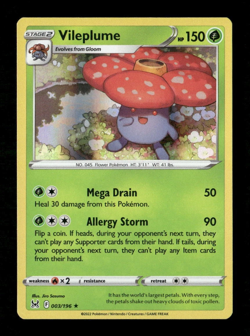 what is a reverse holographic pokemon card Vileplume GX 003/049 PSA 10 Dream League Japanese Pokémon – Urban Empire  Collectables AU main image 1