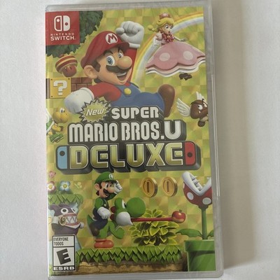 SUPER MARIO BROS U DELUXE Nintendo Switch - NEW - Factory Sealed !