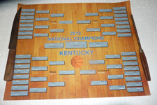 University Of Kentucky Men's Basketball Poster 2012 NCAA Champions Brackets