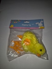 Easter Hopping Chick Wind Up Yellow Toy New E3