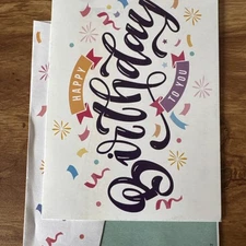Happy Birthday Card, greeting card