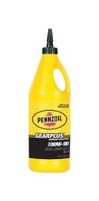 Pennzoil 550042102 80W-90 Grade Multi-Purpose Gear Lubricant 1 qt. Pack of 12 