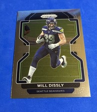 2021 Panini Prizm - Will Dissly #44 Silver Prizm Free Shipping/Toploader