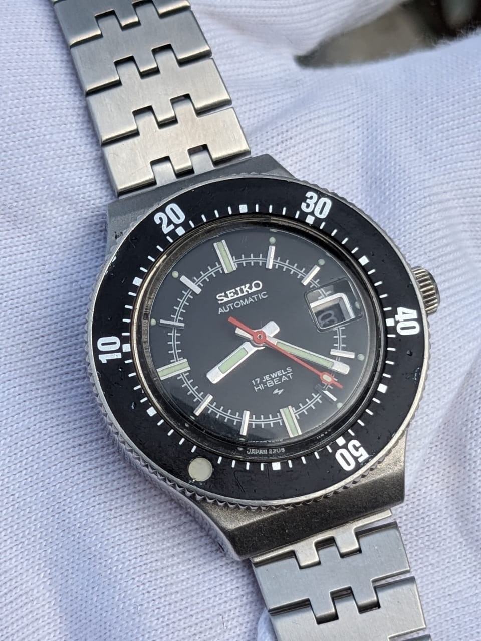 Hi-Beat watch Vintage Rare Ladies Japan Automatic 2205-0640 Seiko 17J - vintagewatches.pk