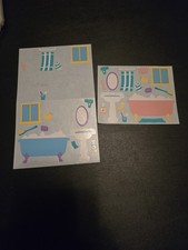 Vintage Mrs. Grossman's BATHTIME Sticker Sheet Lot