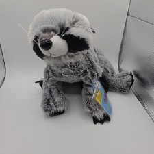 GANZ WEBKINZ SIGNATURE RACOON HM143 PLUSH TOY New with Sealed Unused Code