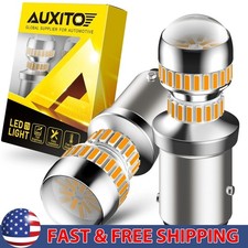 Auxito 1157 1196 2057 Led Turn Signal Light Bulbs Canbus Anti Hyper Flash Amber