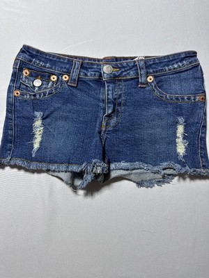 Joy Jeans Distressed Denim Shorts - Cutoff Coolness!