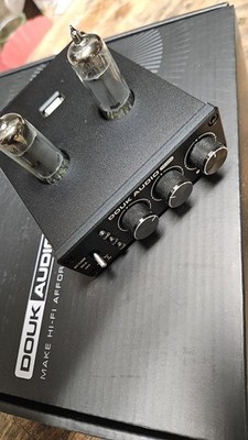 Douk Audio P6-Mini HiFi Bluetooth Röhrenvorverstärker Mini Stereo ValveVorverst