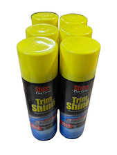 Stoner Car Care 91034 Trim Shine – Black and Plastic Pack of 6, Clear