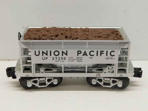 Lionel O Scale Union Pacific Ore Hopper Car w/ Load 6-17806 - Picture 2 of 8