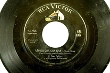 El Gran Fellove - Afro Cuban Roots Latin Victor 45 RPM - Rapido Cha Cha Cha Z3