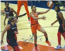 JASMINE THOMAS Signed 8 x 10 Photo WNBA Basketball CONNECTICUT SUN Free Shipping