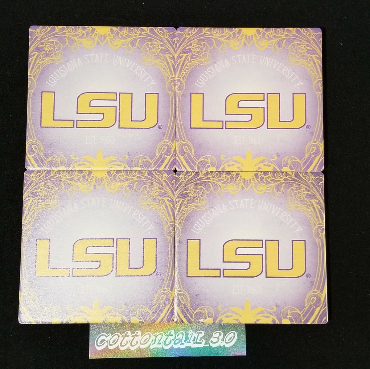 Set Of 4 Thirstystone Stoneware Drink Coaster Set W Holder Florida Gators Orange