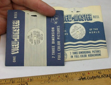 View-Master reel set 216 218 1950s Knott's Berry Farm lot of 2 Ghost town