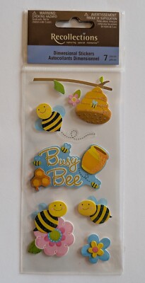 Busy Bee Scrapbooking Stickers by Recollections