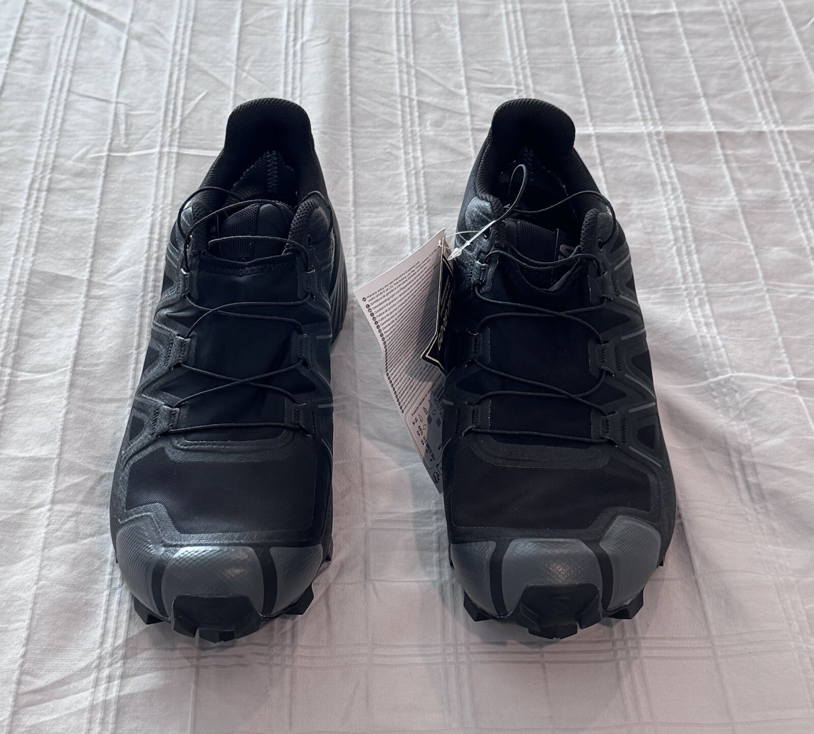 Sneakers Salomon Speedcross GTX nere tonalità silenziose da uomo taglia 11 Gore Tex